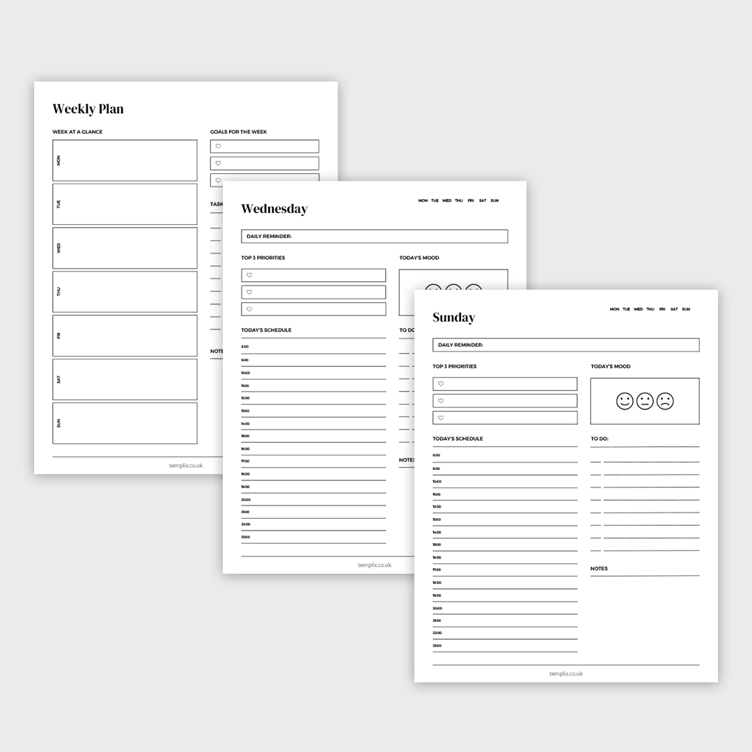 Weekly Dashboard Template templix Weekly Dashboard Template templix