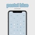 Pastel Blue Icon Pack