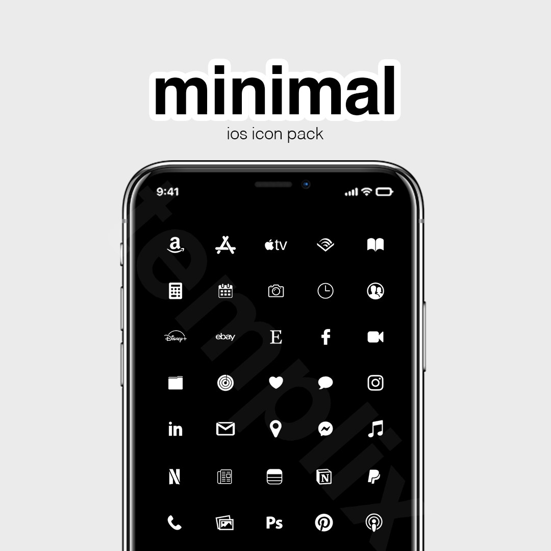 Minimal Icon Pack– templix studio